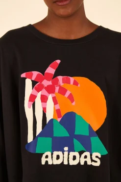 FARM Rio  ADIDAS FARM GFX TEE BLACK