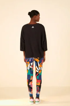 FARM Rio  ADIDAS FARM GFX TEE BLACK