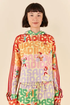 FARM Rio  ADIDAS FARM HOODIE PEARL CITRINE