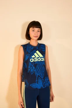 FARM Rio ADIDAS FARM TANK TOP BLUE