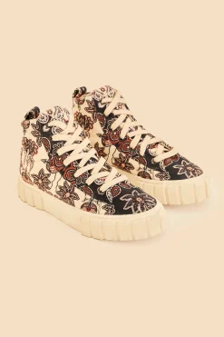 FARM Rio B&W SWEET MERMAIDS FLATFORM SNEAKER
