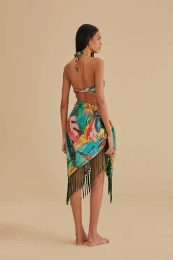 FARM Rio BANANA FOLIAGE SARONG
