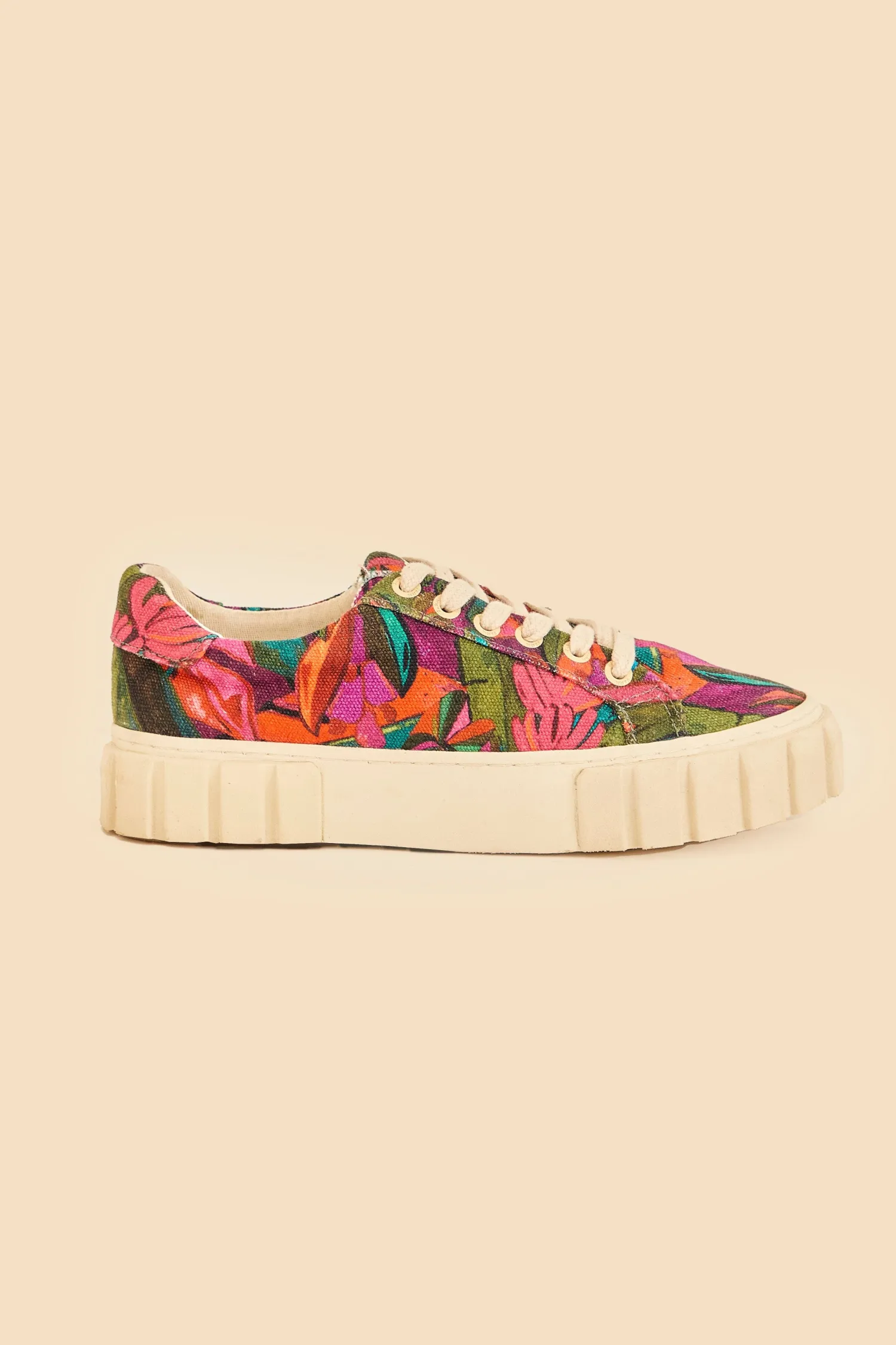 FARM Rio BANANA LEAVES FLATFORM SNEAKER