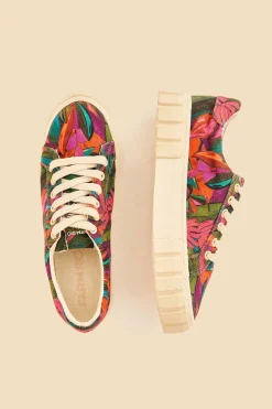 FARM Rio BANANA LEAVES FLATFORM SNEAKER