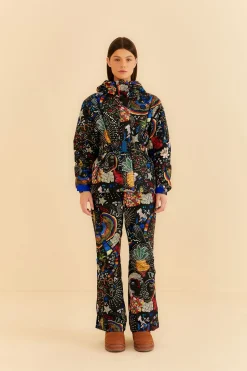 FARM Rio  BLACK BOROGODO SKI PANTS