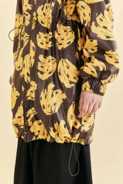 FARM Rio BLACK BOSSA BANANA RAINCOAT