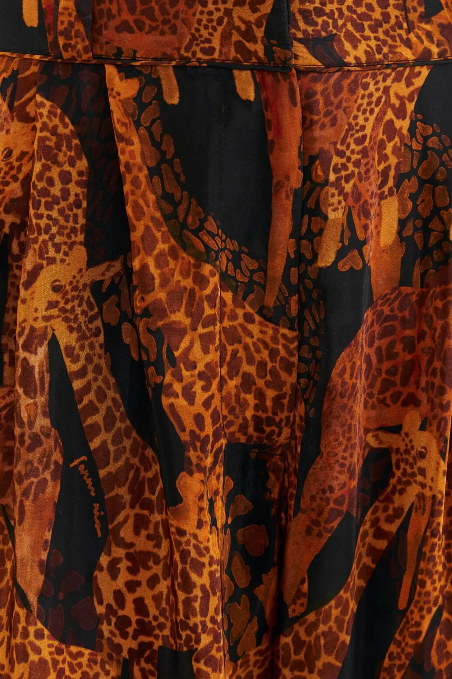 FARM Rio BLACK GIRAFFES PANTS