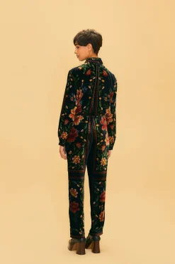 FARM Rio  BLACK MACAWS GARDEN PANTS