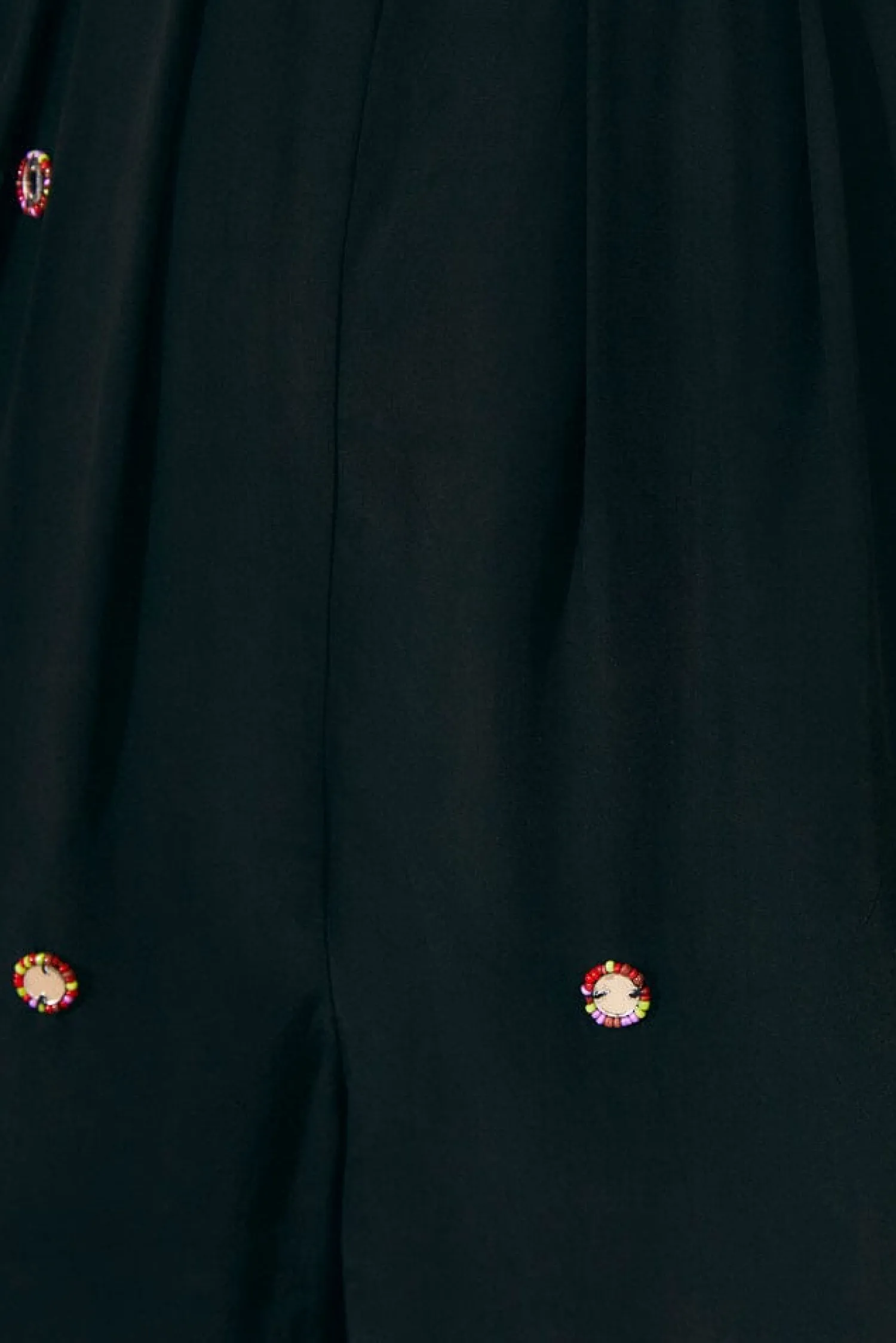 FARM Rio BLACK MIRROR EMBROIDERED JUMPSUIT