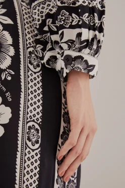 FARM Rio BLACK PINEAPPLE GARDEN JUMPSUIT