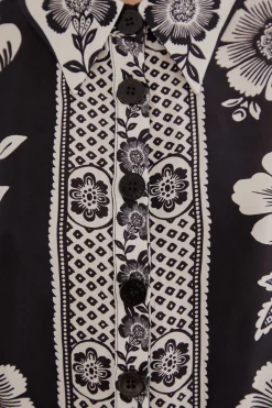 FARM Rio BLACK PINEAPPLE GARDEN JUMPSUIT