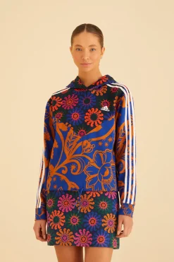 FARM Rio  BLUE ADIDAS FARM HOODIE