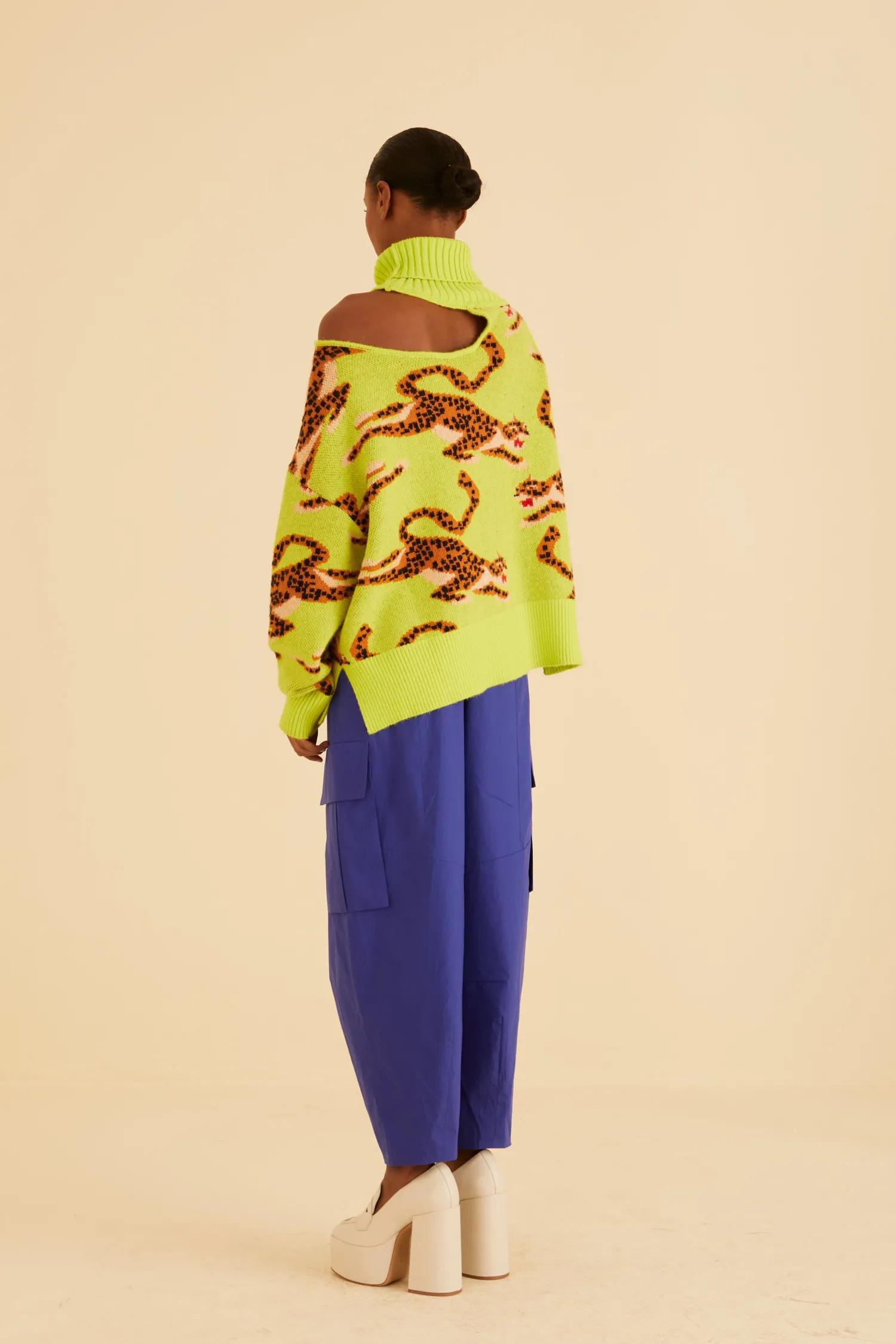 FARM Rio BLUE CARGO PANTS