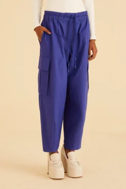 FARM Rio BLUE CARGO PANTS