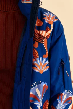 FARM Rio  BLUE NATURE BEAUTY SKI JACKET