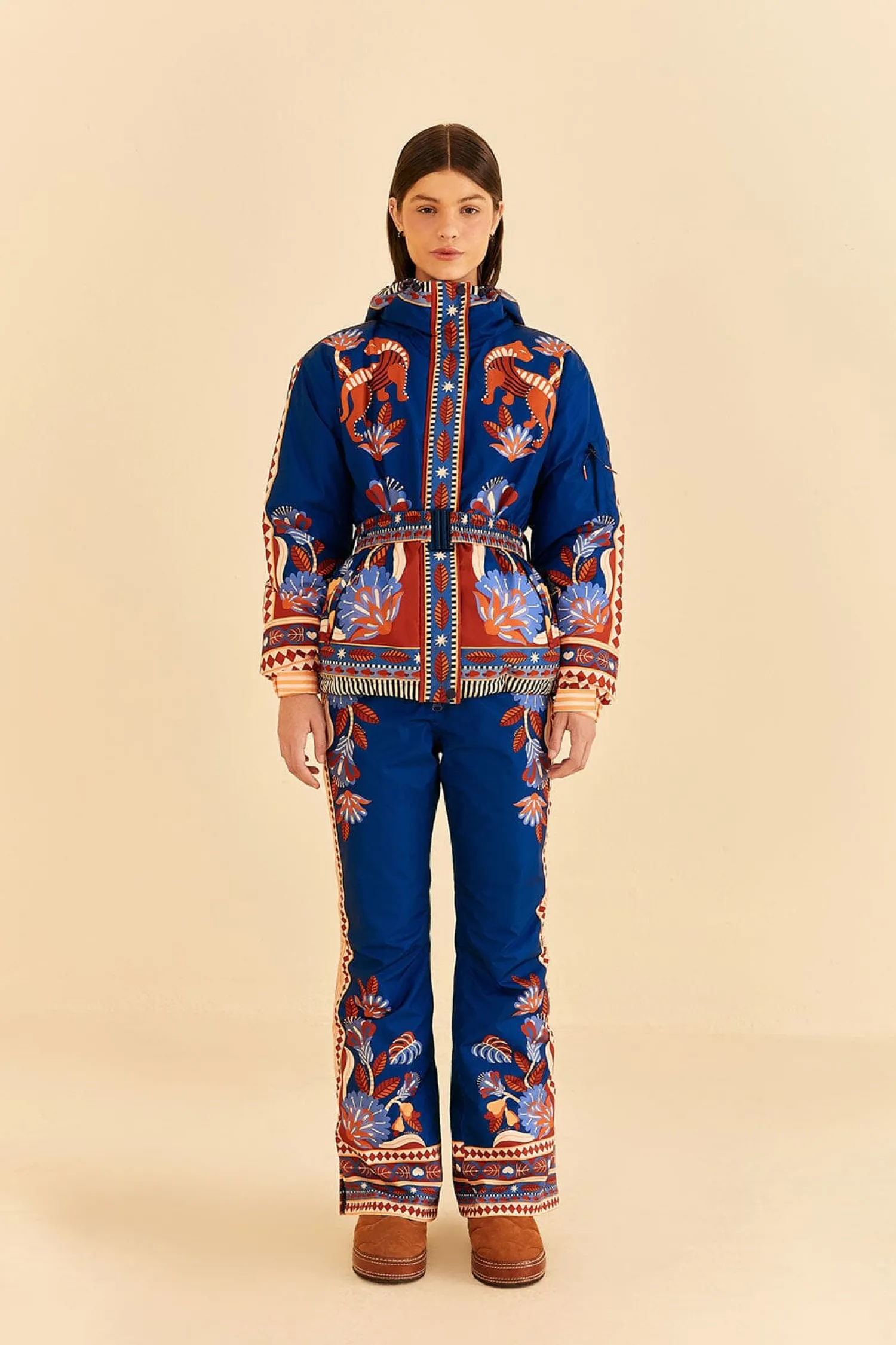 FARM Rio BLUE NATURE BEAUTY SKI PANTS
