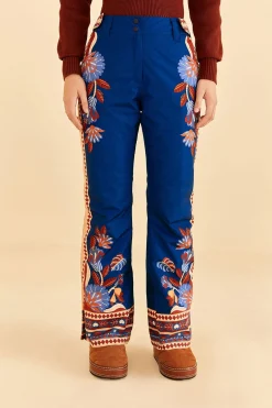 FARM Rio BLUE NATURE BEAUTY SKI PANTS