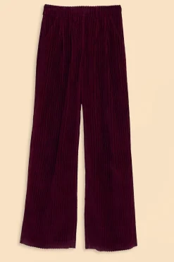 FARM Rio BURGUNDY CORDUROY PANTS