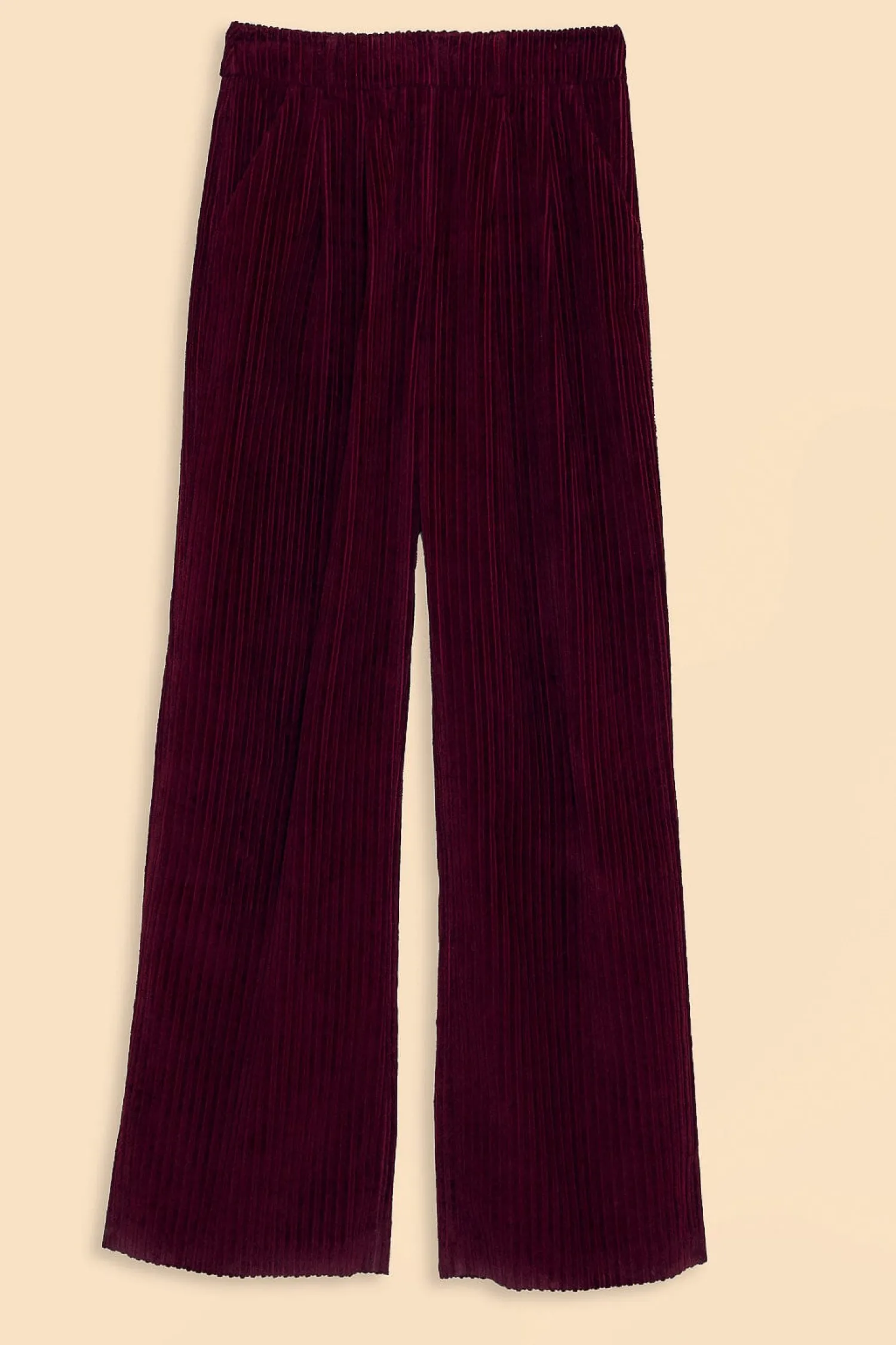 FARM Rio BURGUNDY CORDUROY PANTS