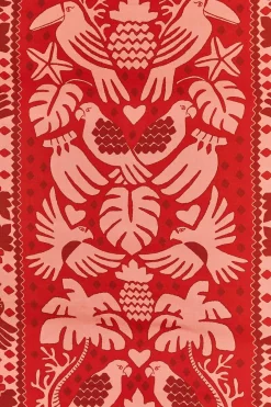 FARM Rio  DAY AND NIGHT SCARVES GO TROPICAL TABLECLOTH