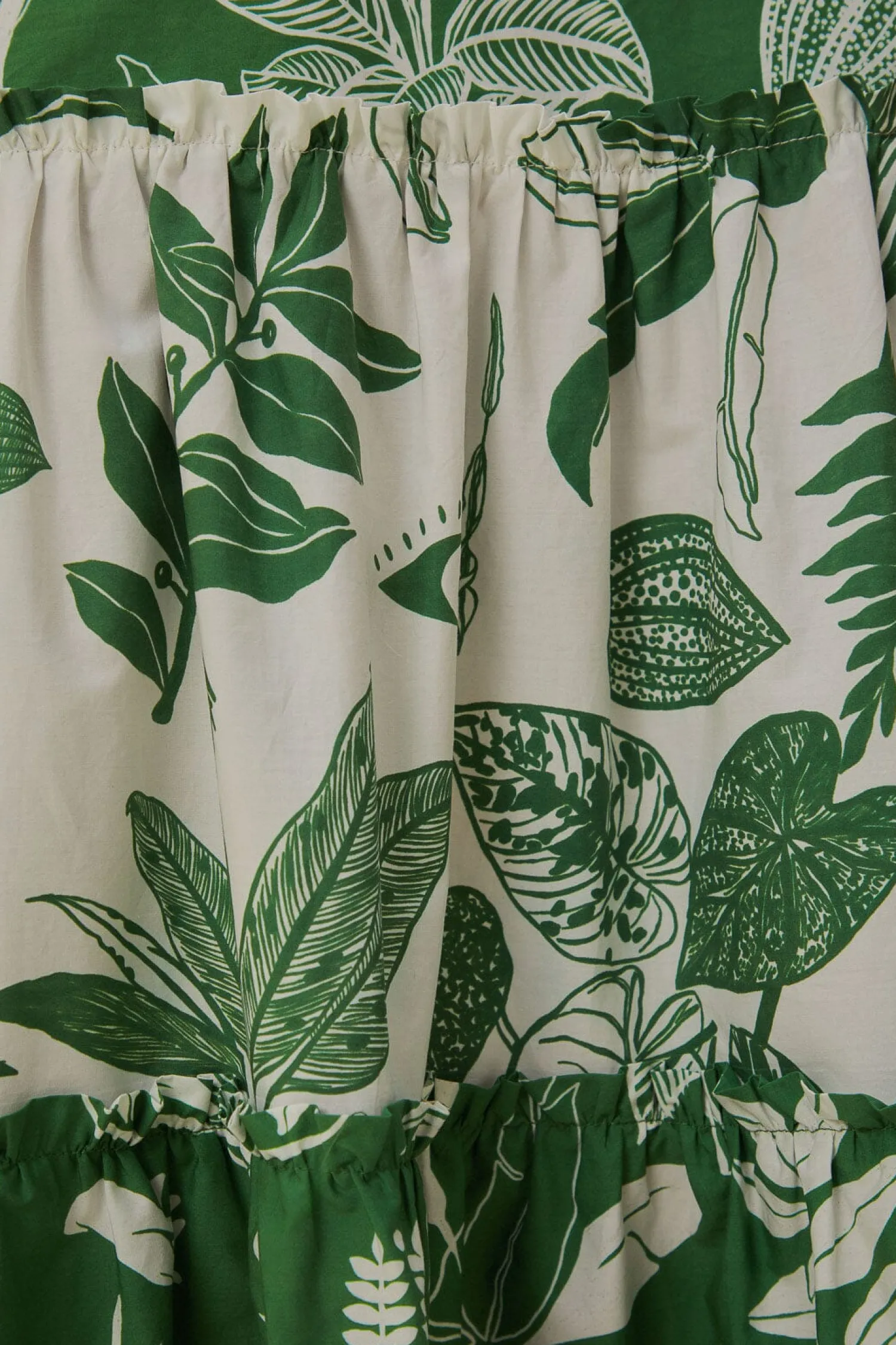 FARM Rio FOREST SOUL MIX MIDI DRESS