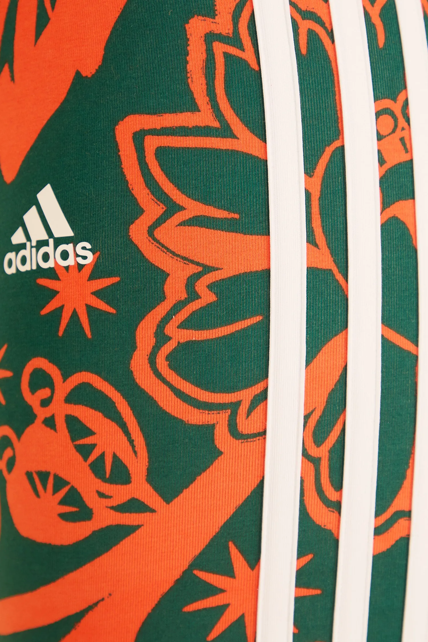 FARM Rio GREEN ADIDAS FARM BIKE SHORTS