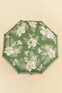 FARM Rio  GREEN MACAW ELEGANCE UMBRELLA