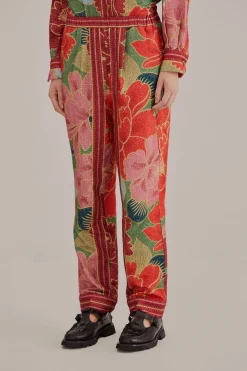 FARM Rio  GREEN SOLAR CHITA PANTS