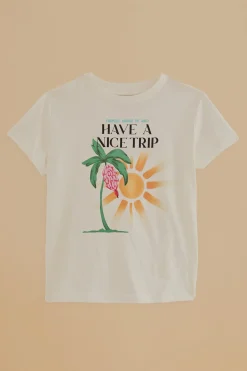 FARM Rio HAVE A NICE TRIP ORGANIC COTTON FIT T-SHIRT