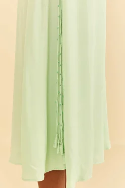 FARM Rio  MINT MIDI SKIRT