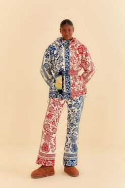 FARM Rio MIXED PINEAPPLE GARDEN SKI PANTS