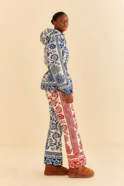 FARM Rio  MIXED PINEAPPLE GARDEN SKI PANTS