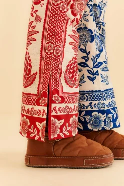 FARM Rio  MIXED PINEAPPLE GARDEN SKI PANTS