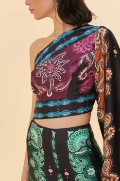 FARM Rio  MULTICOLOR SWEET MERMAIDS ASYMMETRIC JUMPSUIT