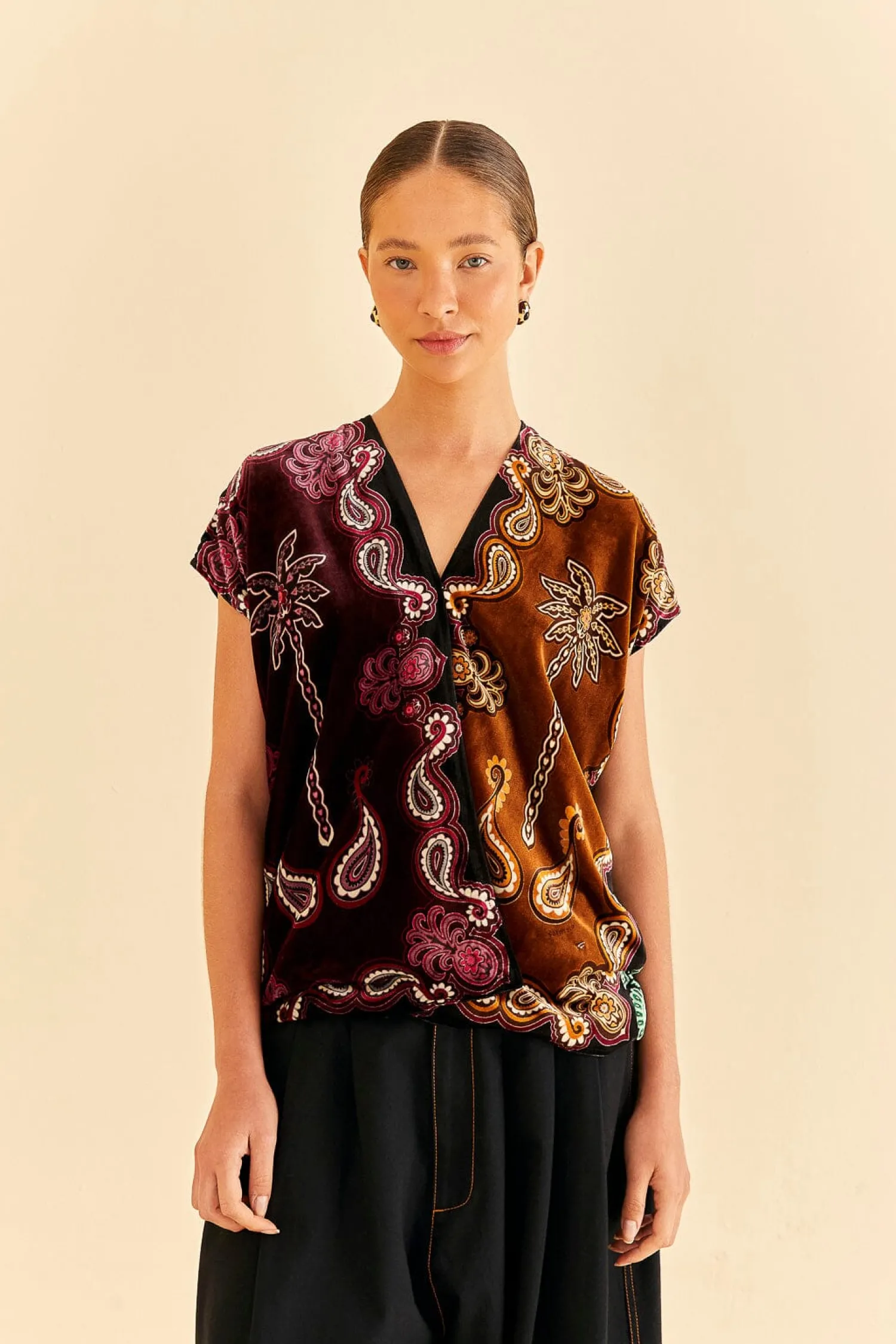 FARM Rio MULTICOLOR SWEET MERMAIDS BLOUSE