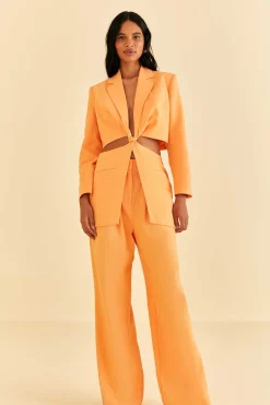 FARM Rio  PEACH LOW WAISTED PANTS