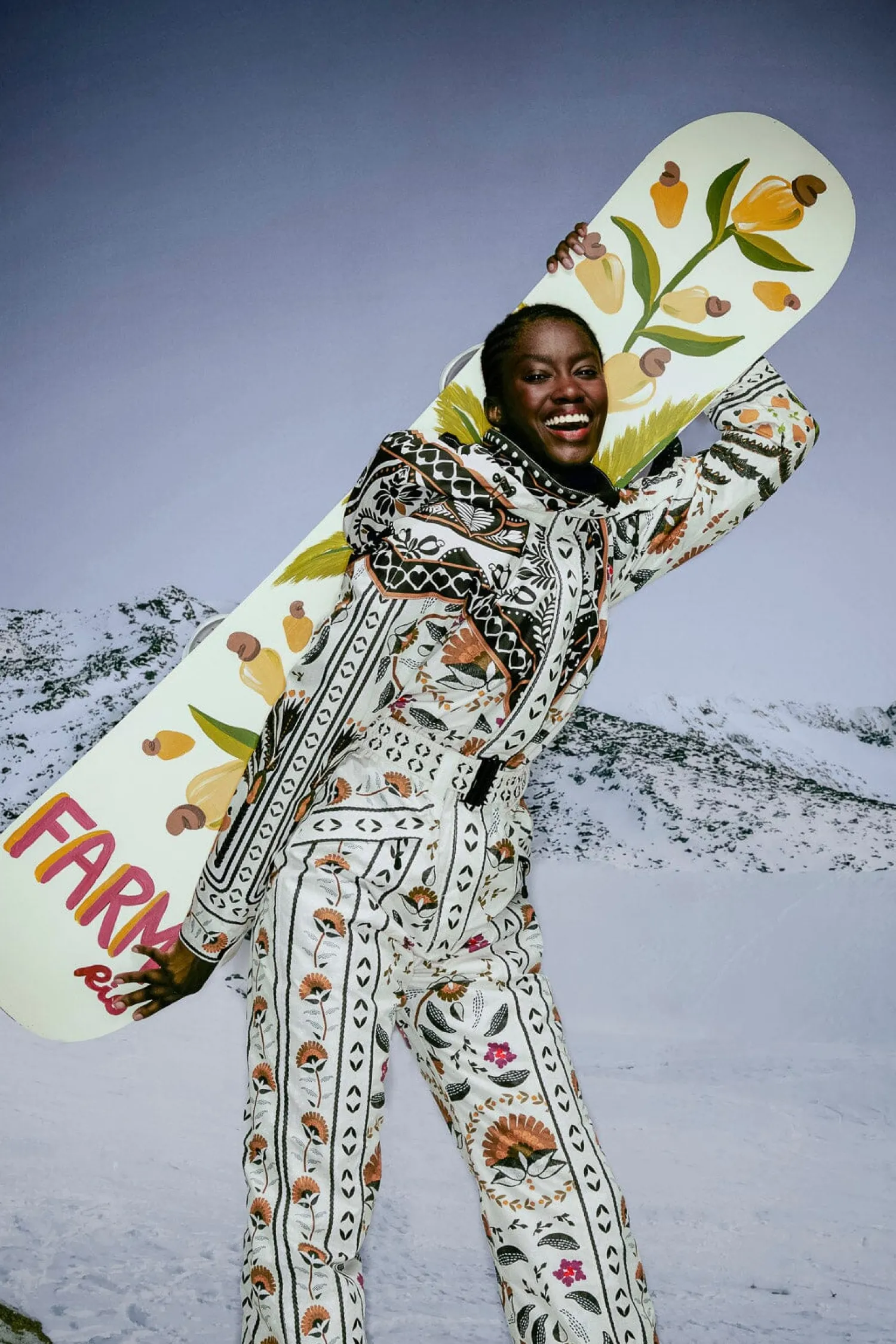 FARM Rio SAND PALMS PARADISE SKI JUMPSUIT