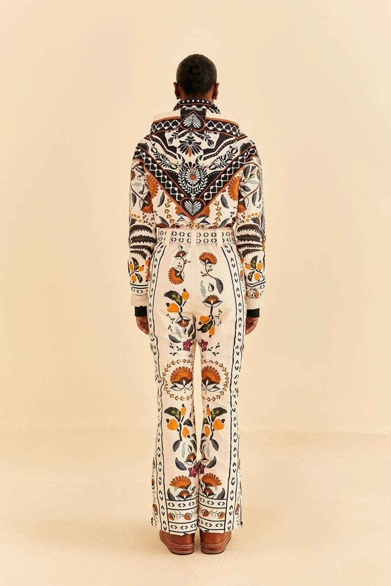 FARM Rio SAND PALMS PARADISE SKI JUMPSUIT
