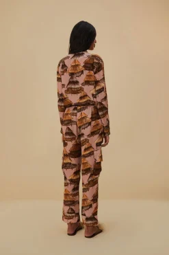 FARM Rio SHUHU BEIGE CARGO PANTS