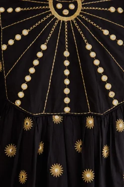 FARM Rio  SUN EMBROIDERED BLOUSE