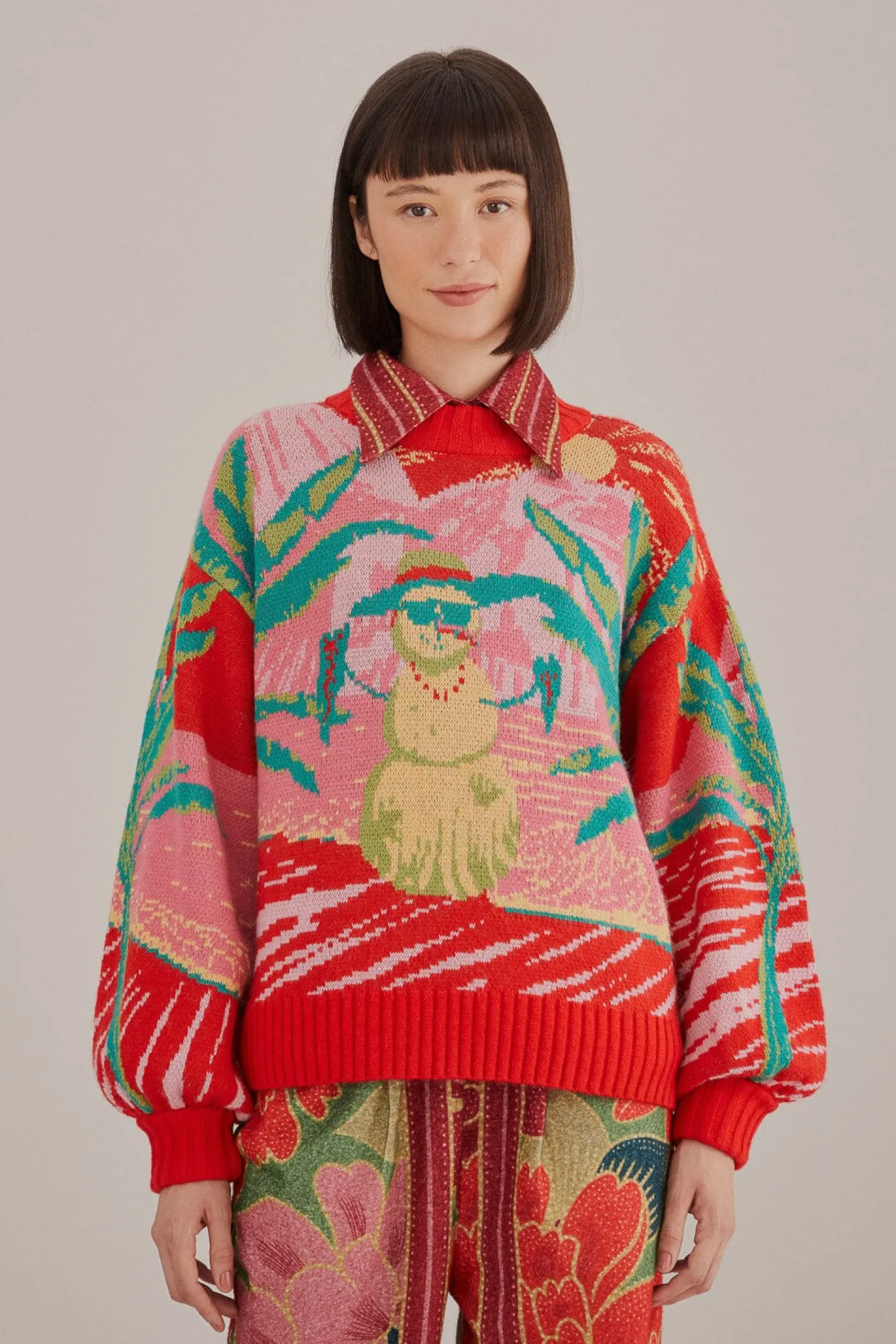 FARM Rio SUNNY CHRISTMAS SWEATER