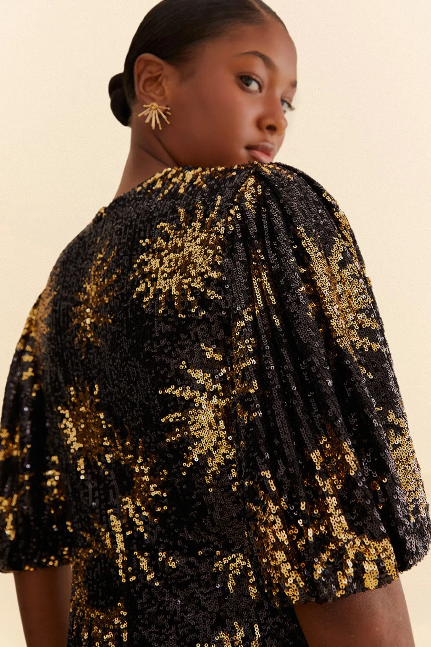 FARM Rio SUNNY MOOD SEQUIN MINI DRESS