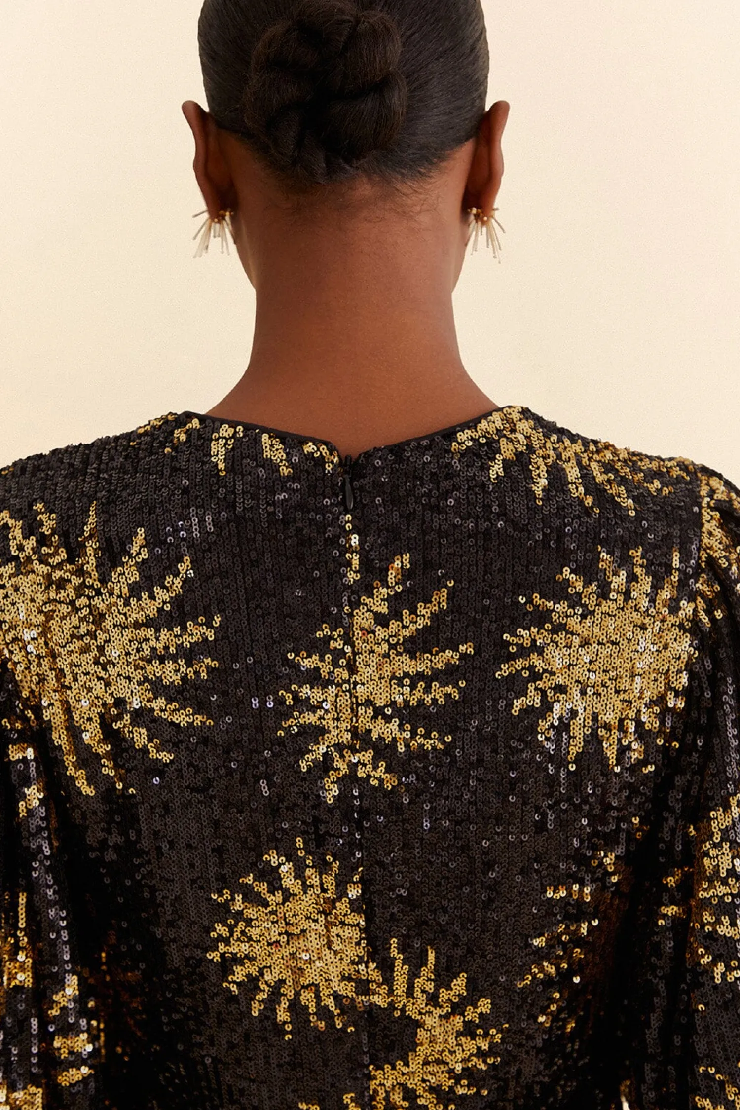 FARM Rio SUNNY MOOD SEQUIN MINI DRESS