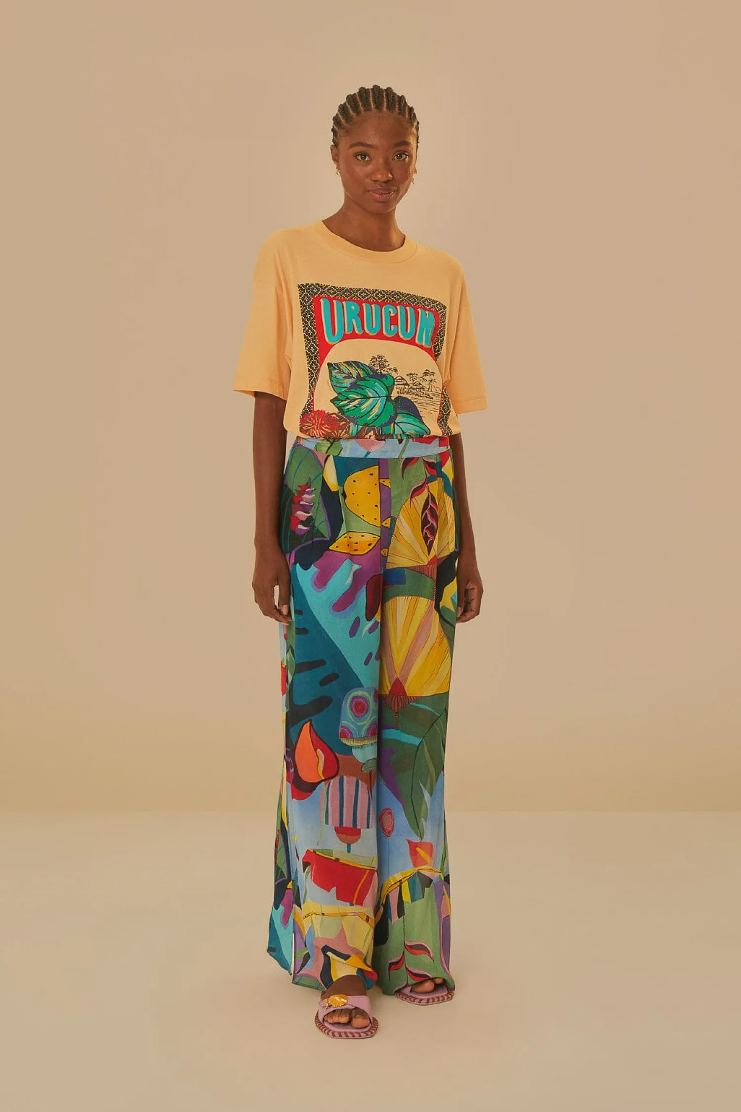 FARM Rio URUCUM RELAXED T-SHIRT
