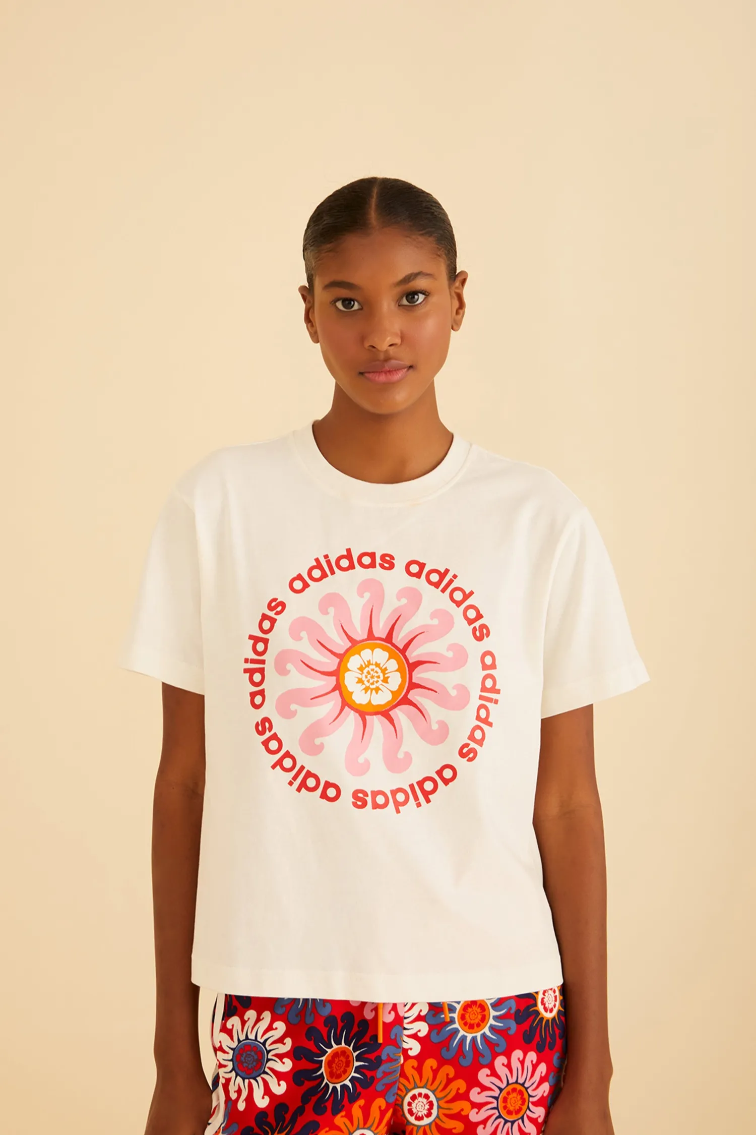 FARM Rio WHITE ADIDAS FARM GFX TEE