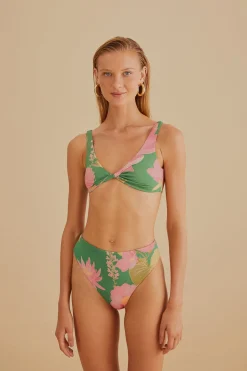 FARM Rio WINTER GARDEN REVERSIBLE BIKINI BOTTOM