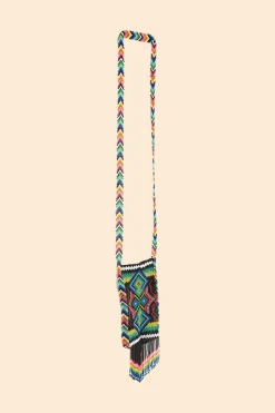 FARM Rio YAWANAWA BEADED CROSSBODY BAG
