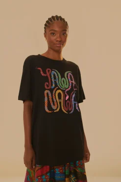 FARM Rio YAWANAWA RELAXED T-SHIRT
