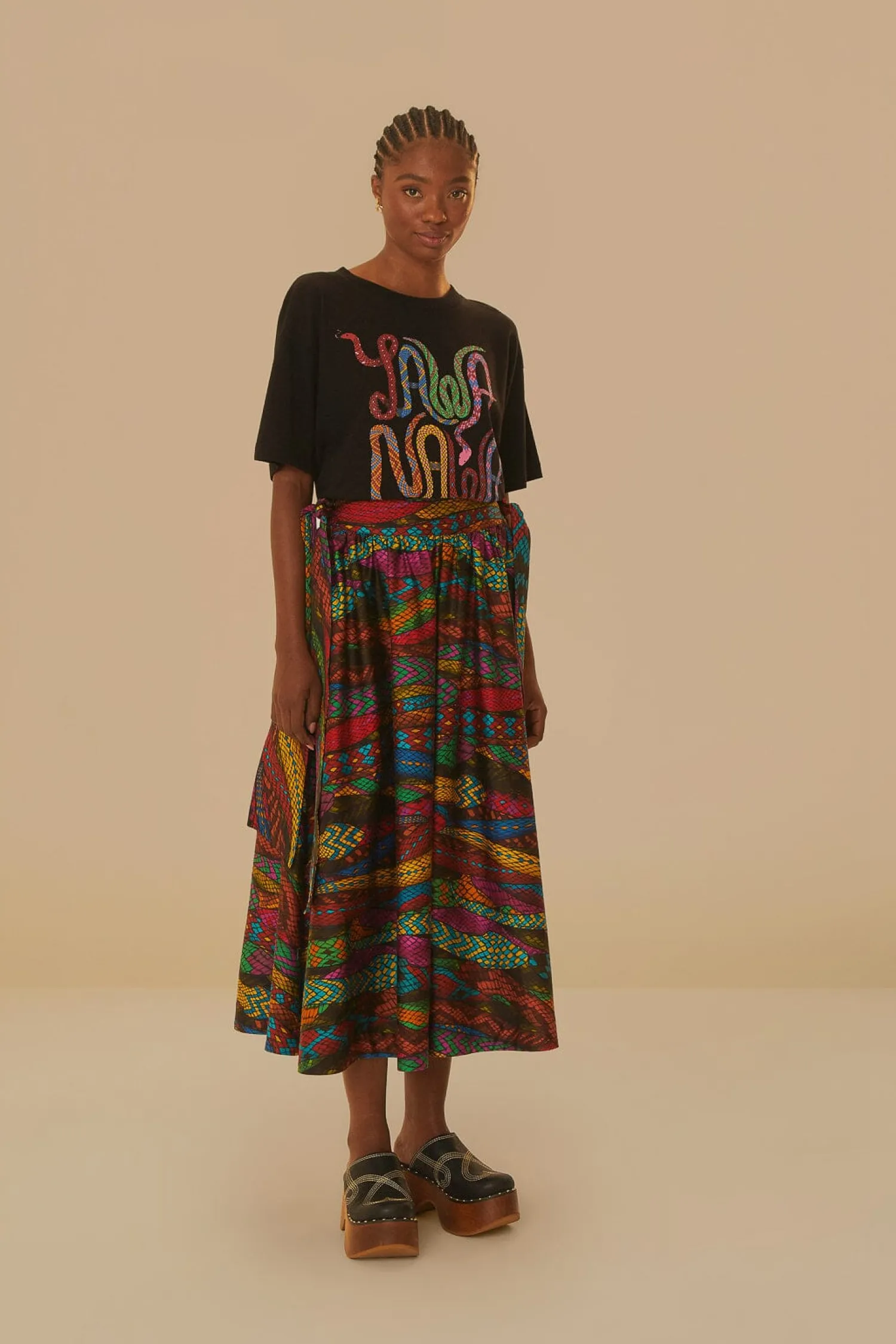 FARM Rio YAWANAWA RELAXED T-SHIRT