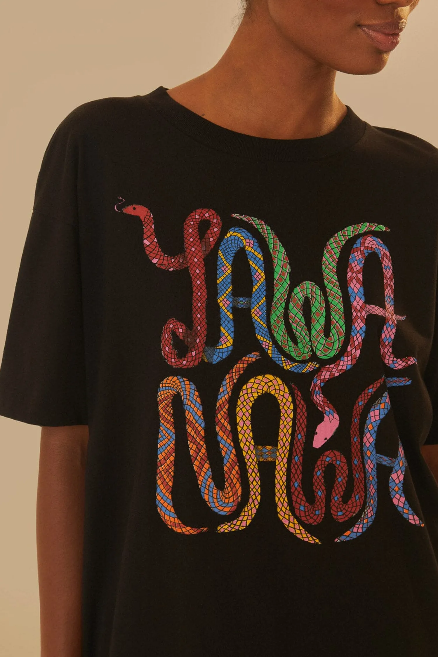 FARM Rio YAWANAWA RELAXED T-SHIRT